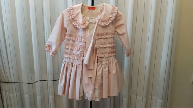 Vestido y abrigo La Marquesita Real