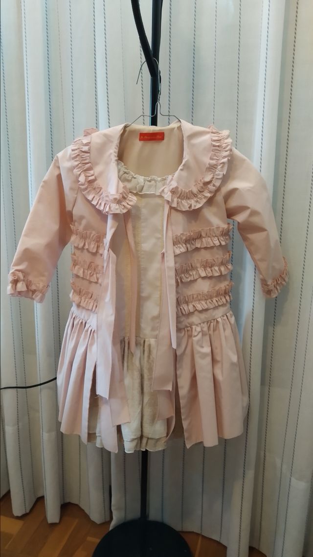 Vestido y abrigo La Marquesita Real