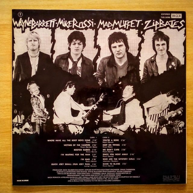 LP SLAUGHTER AND THE DOGS Do It dog style 1978