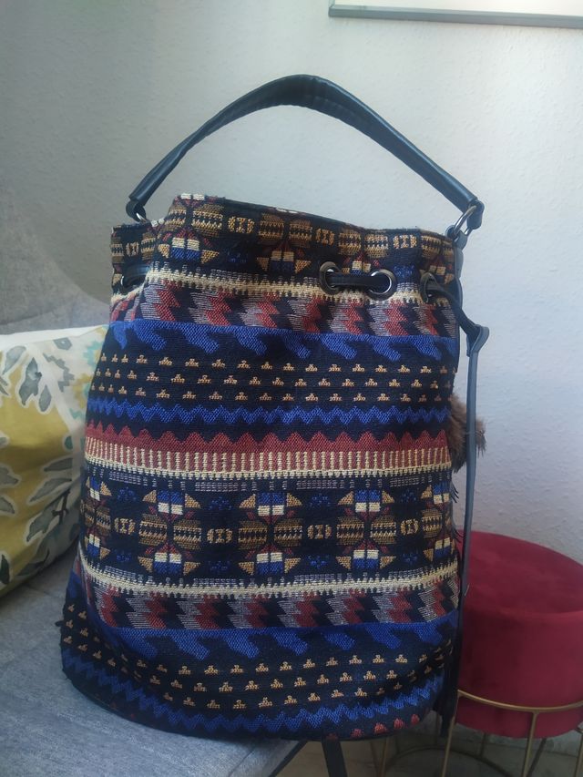 Bolso plumas
