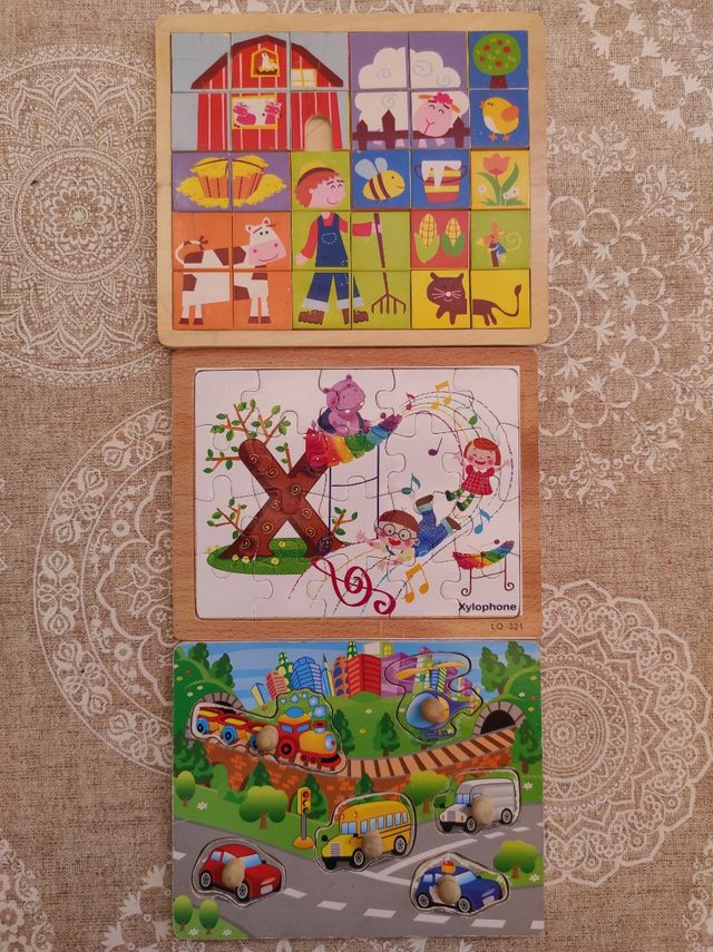 Puzzles y Juegos de pescar