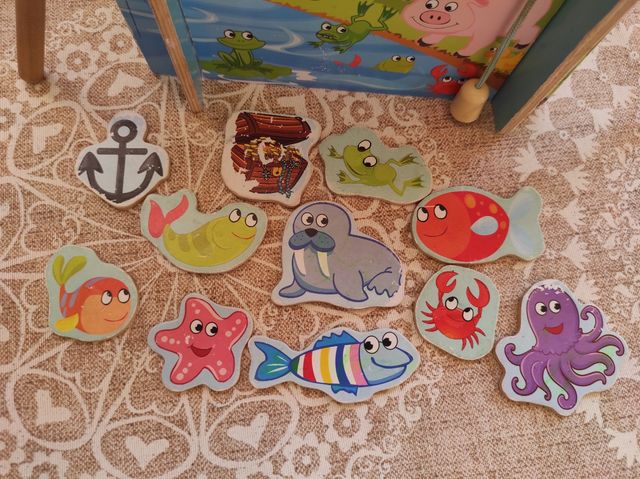 Puzzles y Juegos de pescar