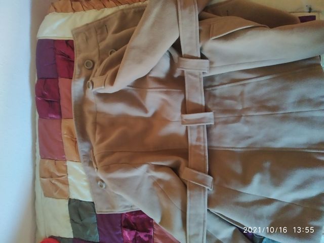 Gabardina mujer talla 38 como nueva