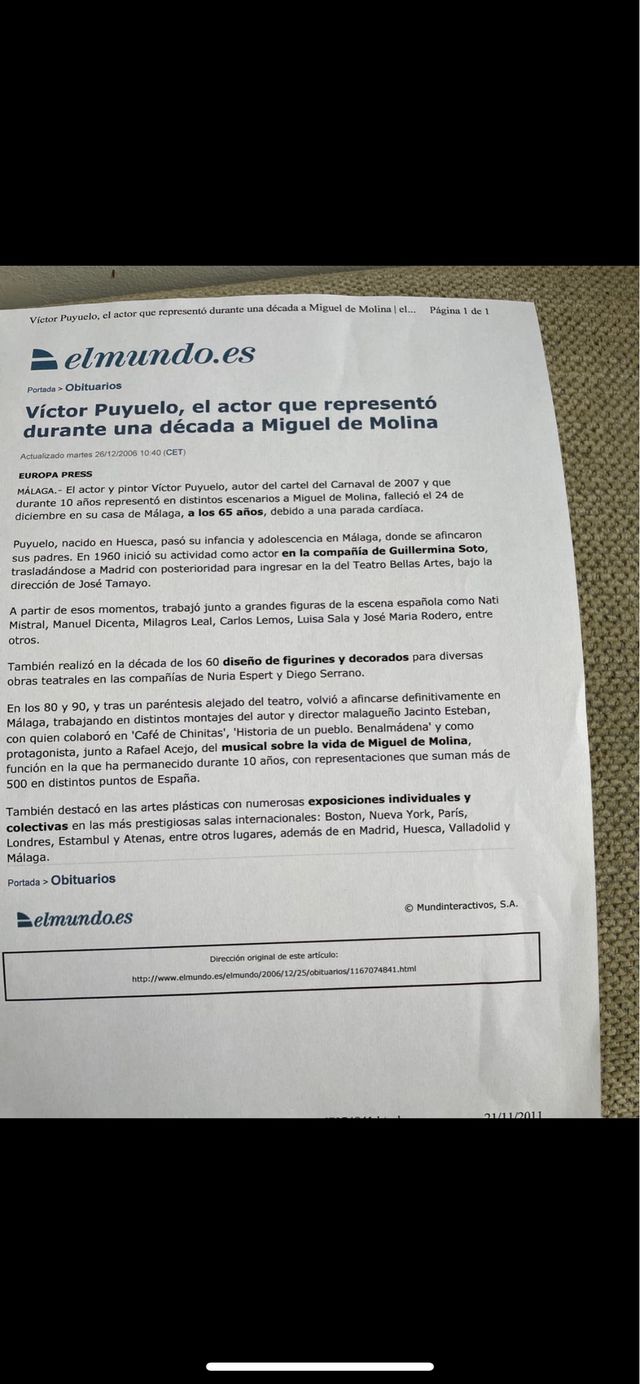 Bodegón al óleo de Víctor Puyuelo