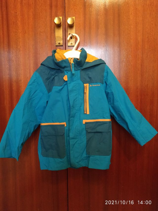 abrigo niño talla 4