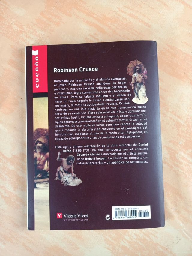 ROBINSON CRUSOE de Vicens vives