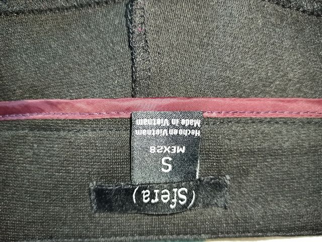 Leggings color negro talla S marca Sfera