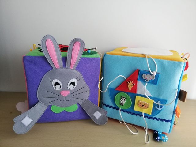 Cubo sensorial de actividades