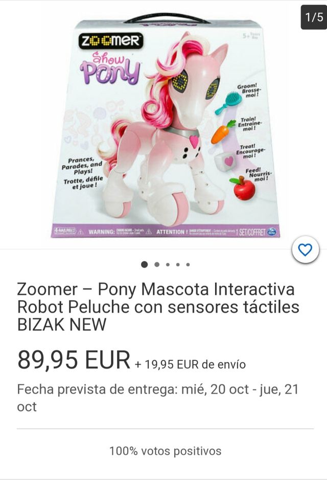 zoomer pony interactivo