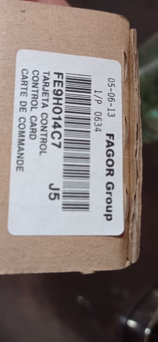 PLACA PARA NEVERA FAGOR