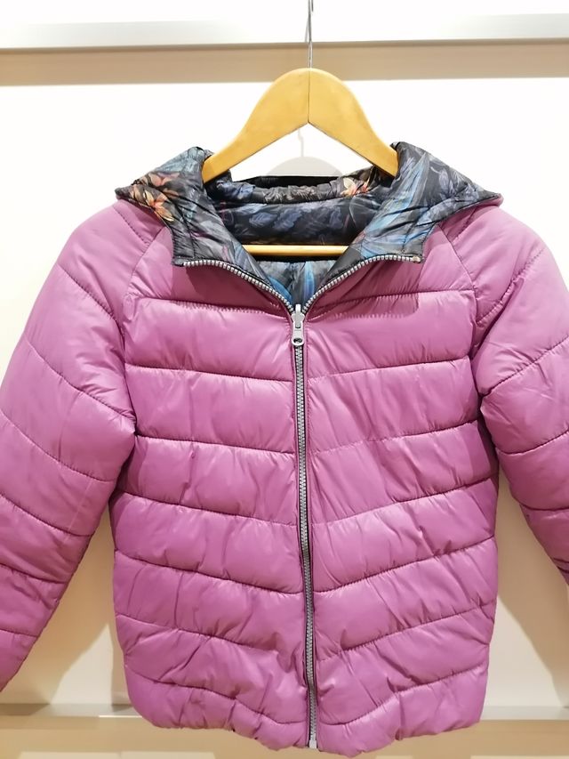 Chaqueta anorak reversible niña 10 años
