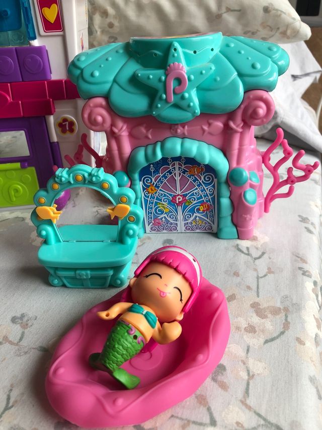 Casa pinypon y todos los complementos