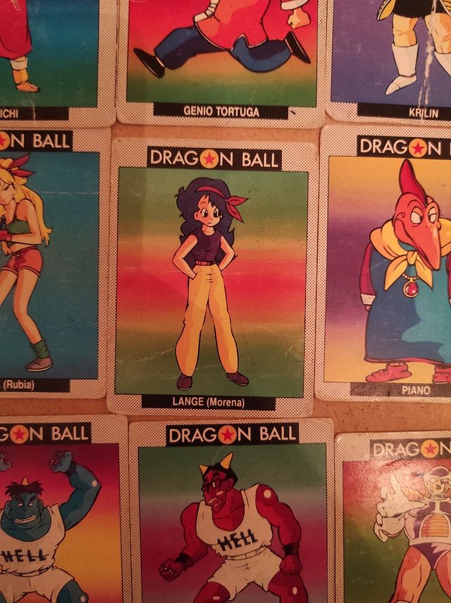 Colección cromos Dragon Ball 1989