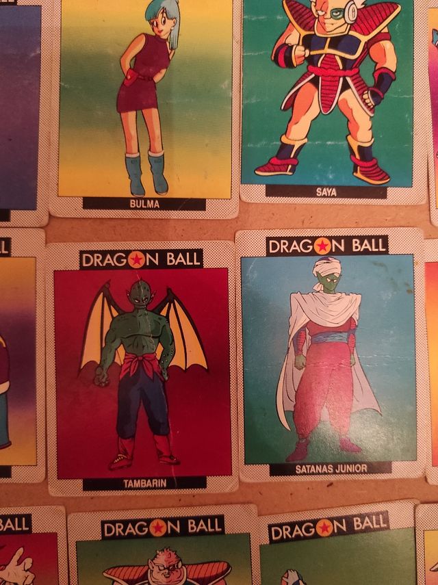 Colección cromos Dragon Ball 1989
