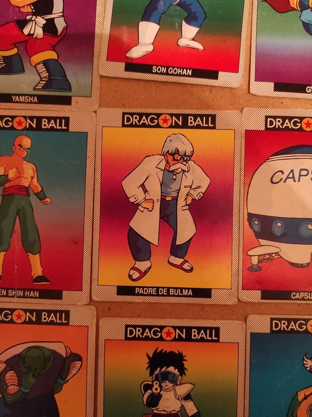 Colección cromos Dragon Ball 1989