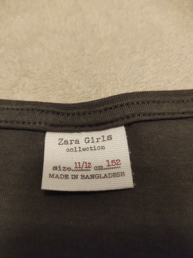 Camiseta de Zara, talla 11-12 años