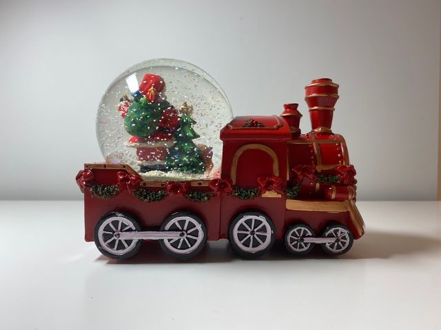 Bola de nieve con música 