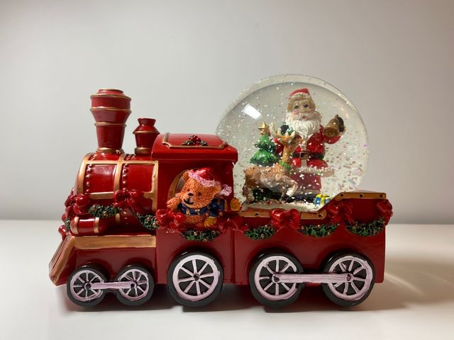 Bola de nieve con música 