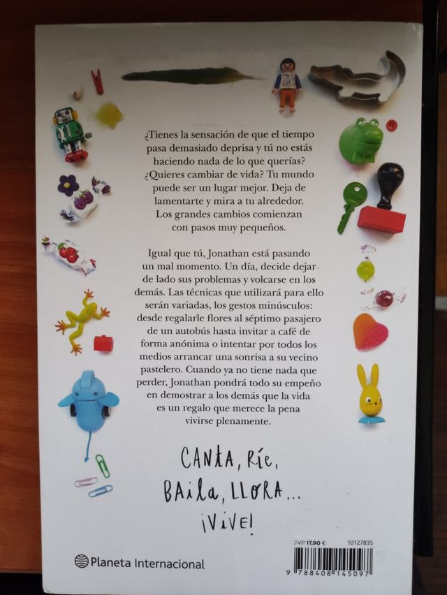 libro " hoy haré del mundo un lugar mejor"