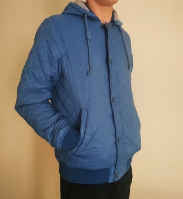 cazadora chico capucha