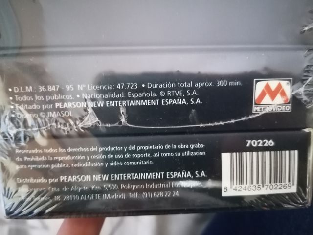 La Regenta, VHS. Sin abrir