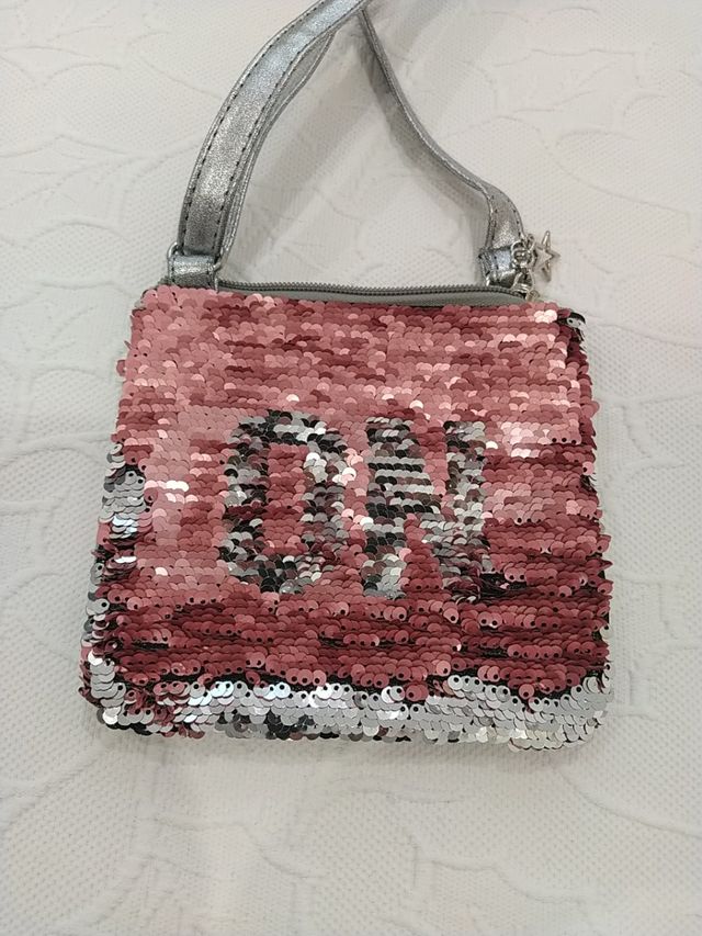 bolso bandolera de lentejuelas