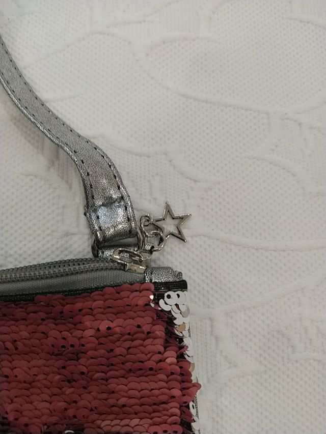 bolso bandolera de lentejuelas