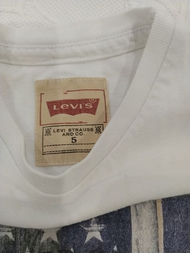 Camiseta Levis, unisex, T, 5años