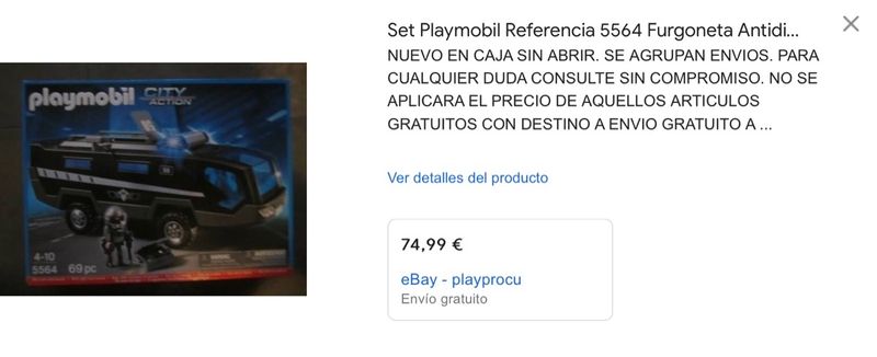 Playmobil 5564 unidad táctica extras de segunda mano por 50 EUR