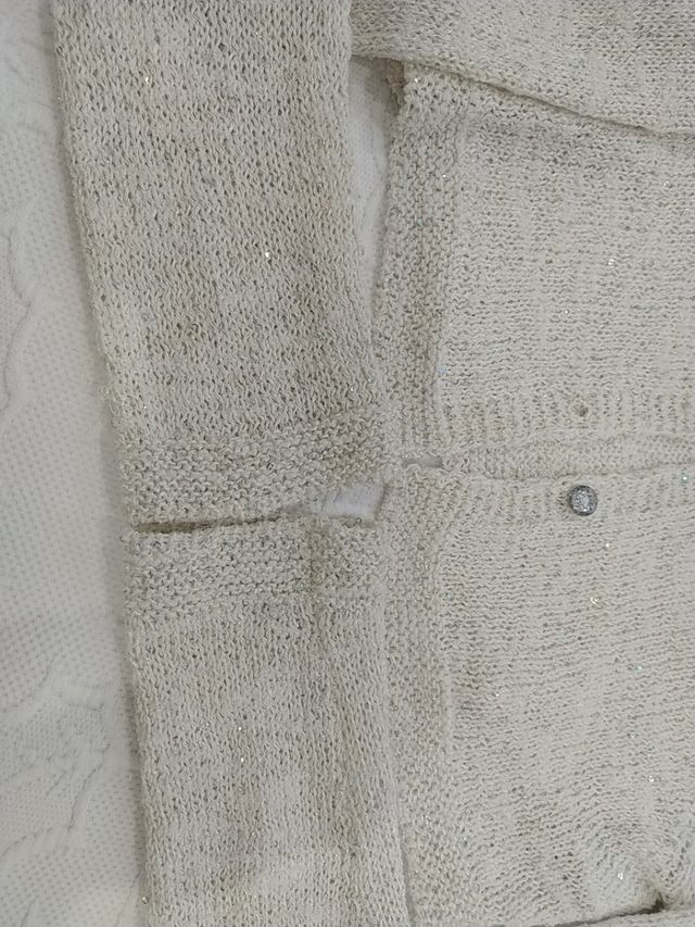 Chaqueta con brillo de Benetton T,7/8