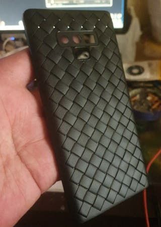 Funda Samsung Galaxy Note 9 SILICONA NEGRA FUENGIR
