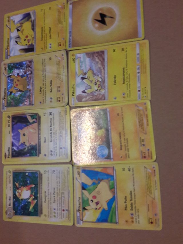 cartas pokemon pikacho