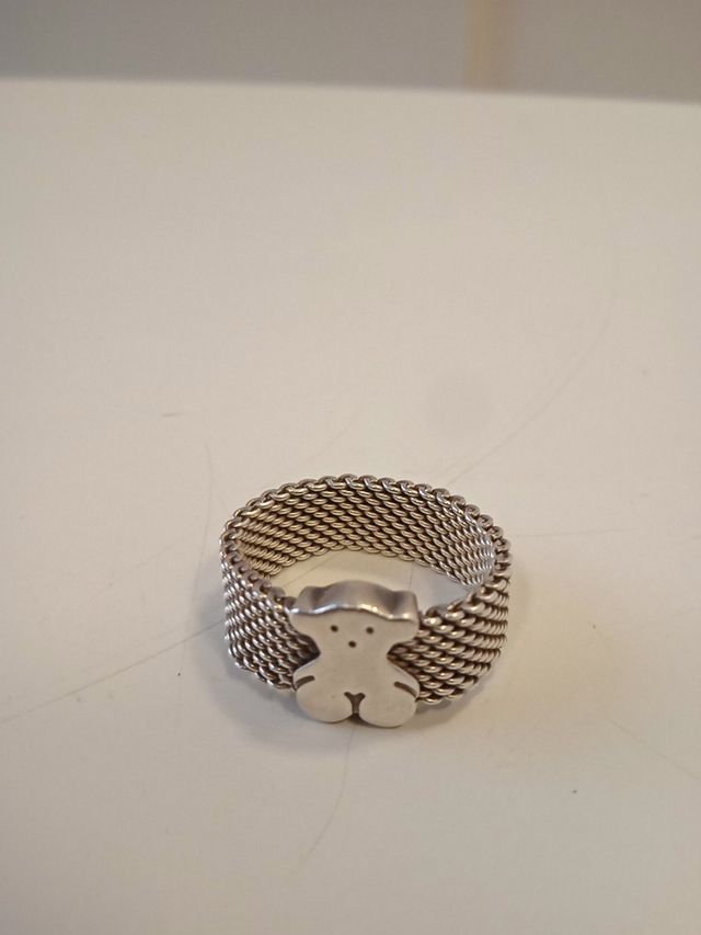 anillo tous de acero