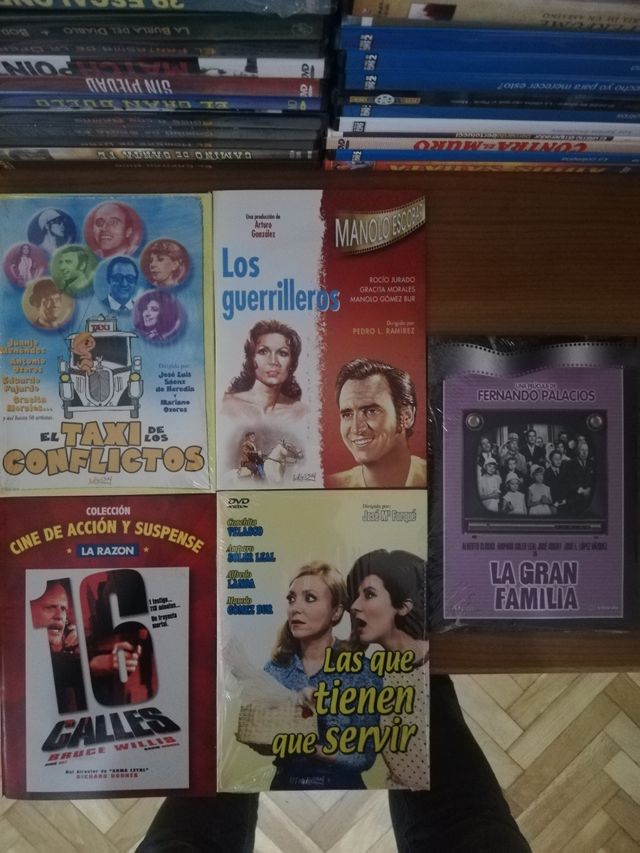 DVDs 52 peliculas Wester, Españolas, míticas, ...