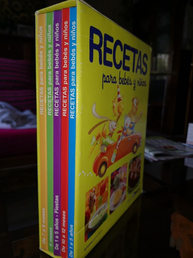 libros de recetas