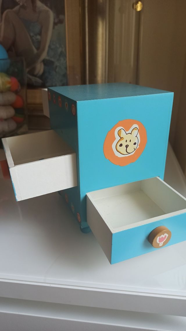 Caja joyero infantil.