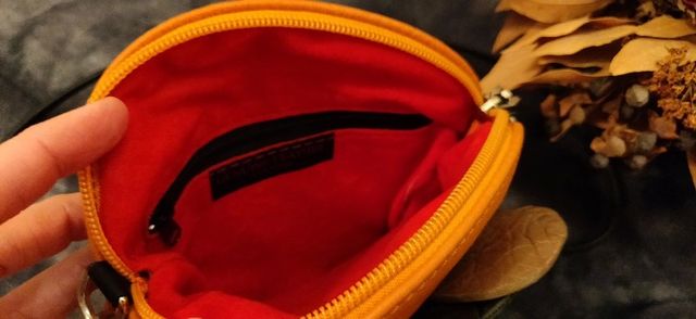 Borsetta tracolla, di pelle, Genuine Leather