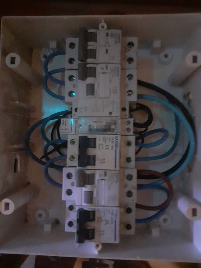 2 cuadros eléctricos completos y preparados para i