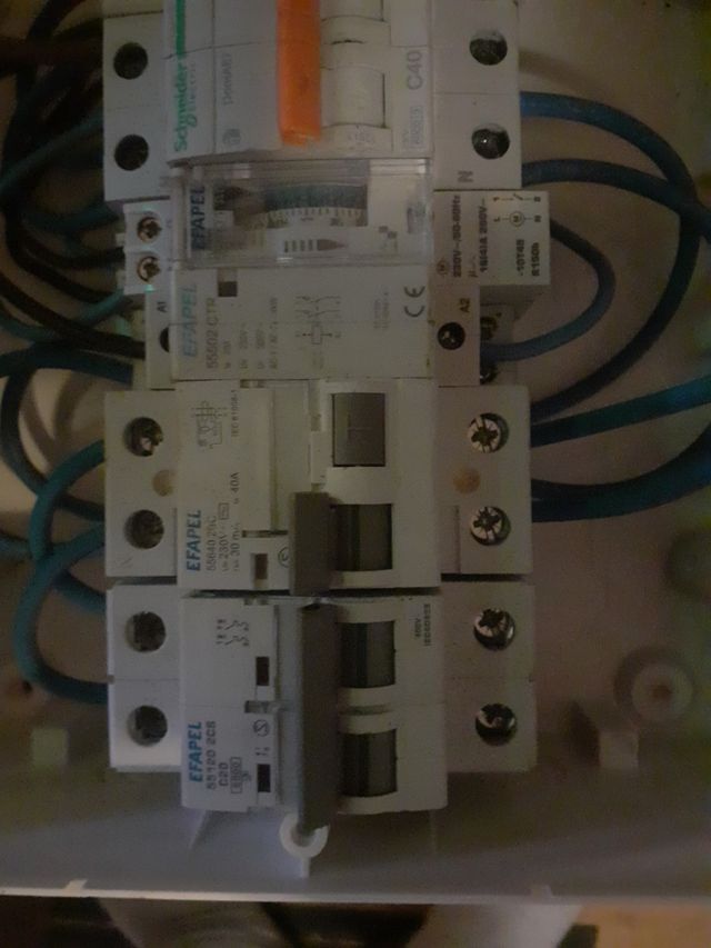 2 cuadros eléctricos completos y preparados para i