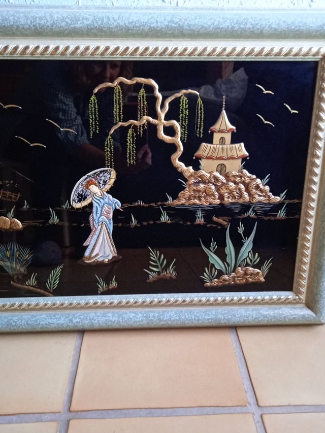 Cuadro pintura antigüedad