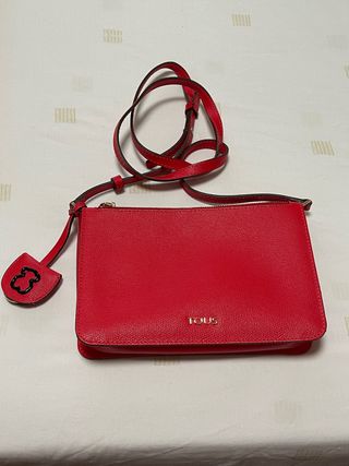 Bolso bandolera Tous de piel