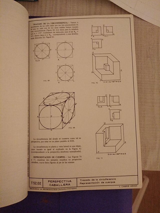 Láminas de dibujo y sistemas de representación