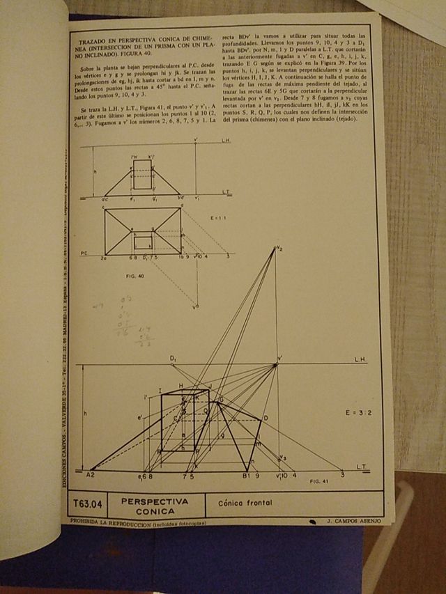 Láminas de dibujo y sistemas de representación