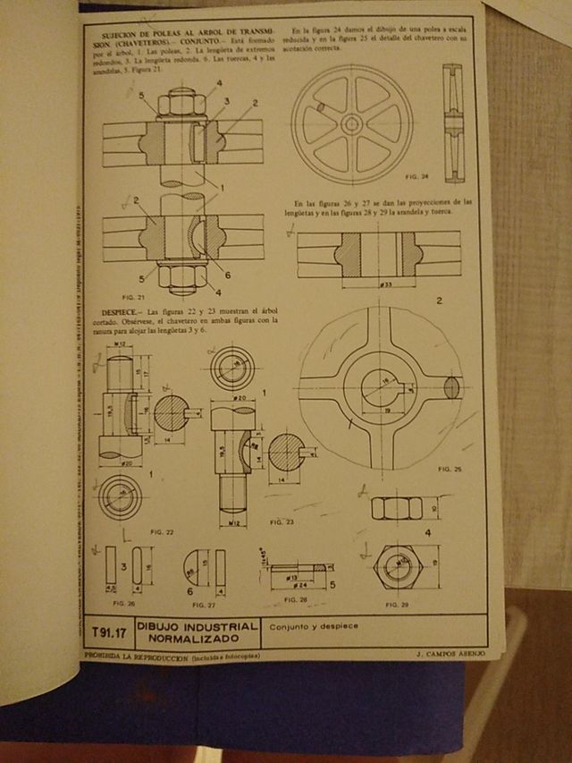 Láminas de dibujo y sistemas de representación