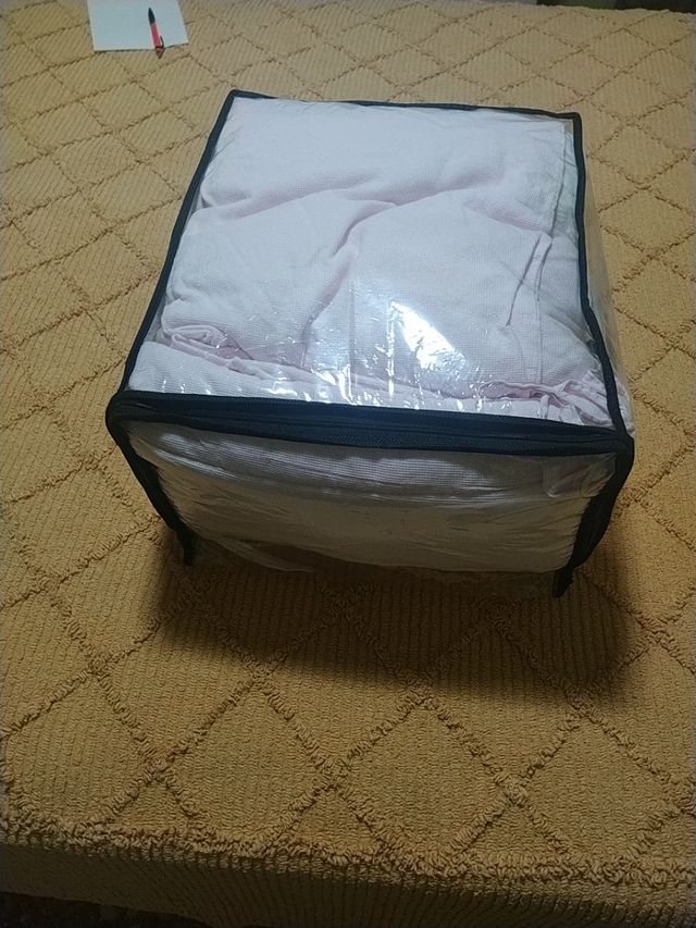 chichonera edredón y funda de almoada