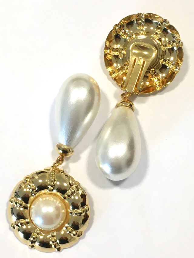 Orecchini a clips vintage Made in Italy