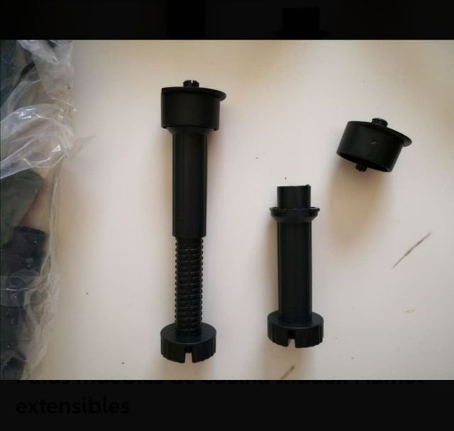 2 Patas de mueble Indaux Mamut a estrenar