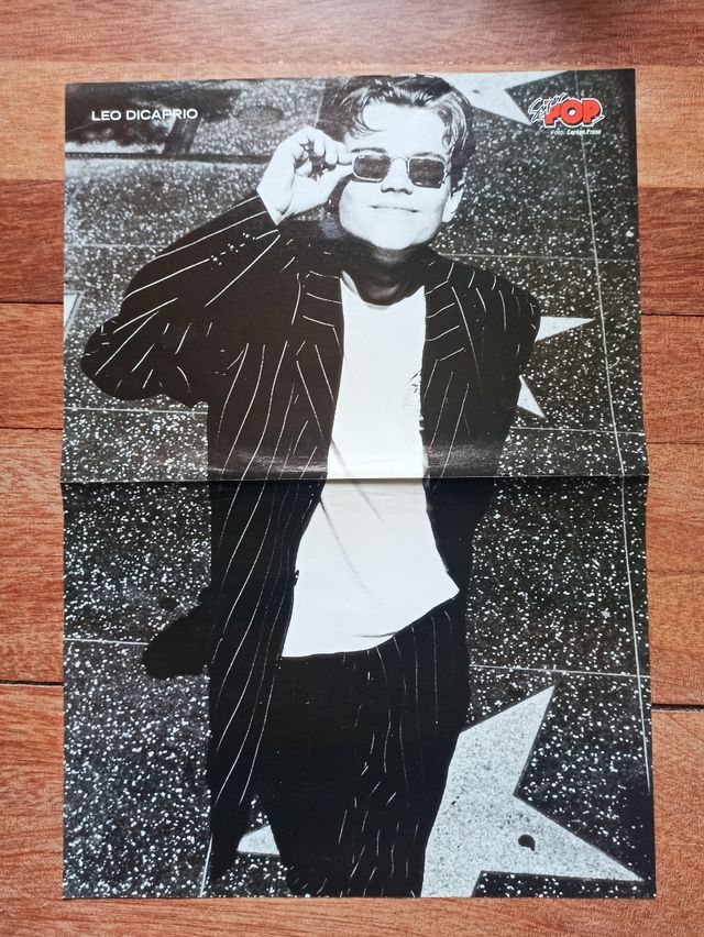 Poster doble Leo dicaprio + Nick Carter