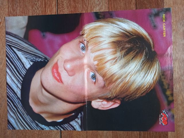 Poster doble Leo dicaprio + Nick Carter