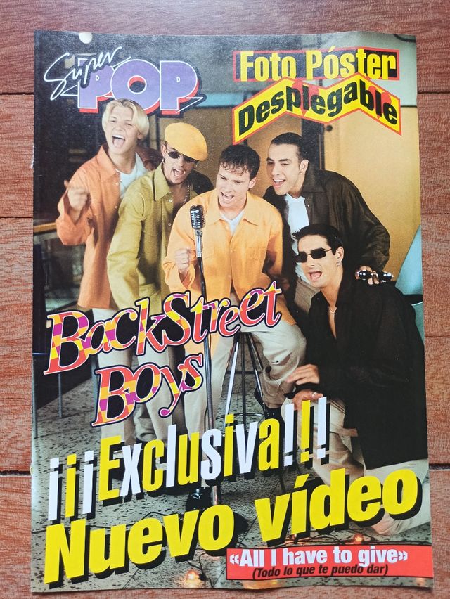 Poster desplegable Backstreetboys